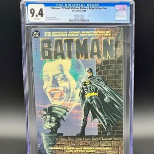 Batman Official Motion Picture Adaptation CGC 9.4